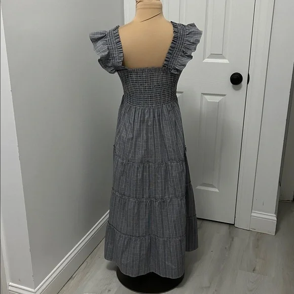 Hill House Elie Nap Dress Tai Check - Picture 4 of 10